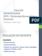 2 Aula - Propedêutica em Reumatologia