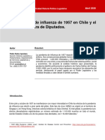 La Pandemia de Influenza de 1957 en Chile y El Rol de La Camara de Diputados. Informe BCN.