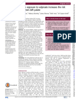 In Utero Exposure To Valproate Increases The Risk of Isolated Cleft Palate