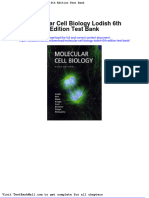 Full Download Molecular Cell Biology Lodish 6th Edition Test Bank PDF Full Chapter