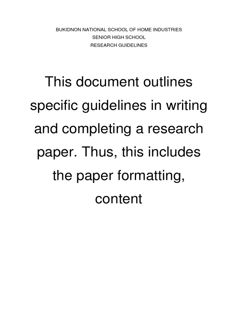 1 Bnshi Research Format | PDF