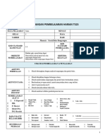 RPH SN Tahun 4 Manusia Gerak Balas Terhadap Rangsangan