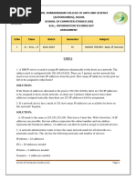 Basic IP Servies - Assignment