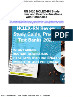 Full Download Nclex RN 2020 Nclex RN Study Guide Review and Practice Questions With Rationales PDF Full Chapter