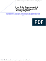 Full Download Test Bank For Child Development A Cultural Approach Jeffrey Arnett Ashley Maynard PDF Full Chapter