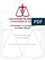 Economia e o Seu Impacto Na Saúde Mental