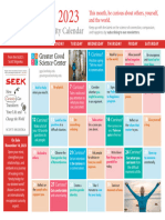 GGSC Happiness Calendar November 2023