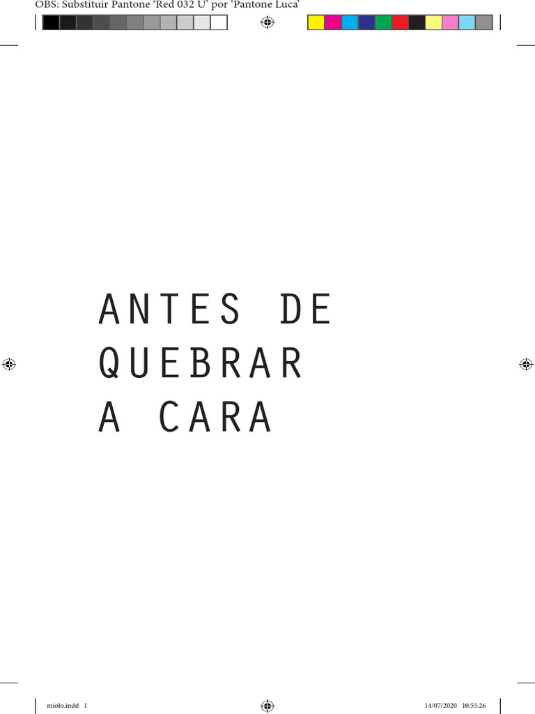 Antes de Quebrar A Cara (Diagramado) | PDF | Jesus | Deus