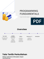 Programming Fundamentals (1-2)