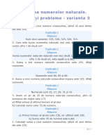 9.3.adunarea Numerelor Naturale - Exercitii Si Probleme Varianta 3