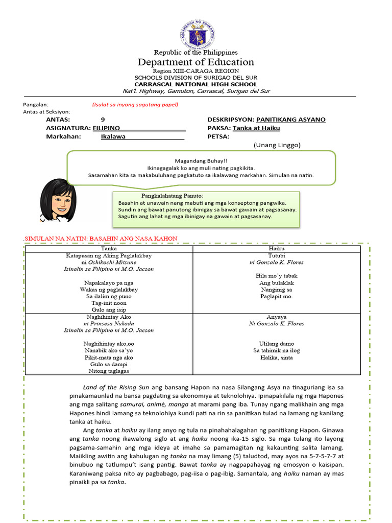 Filipino Module | PDF