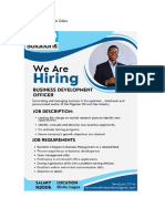 Job Vacancy Letter