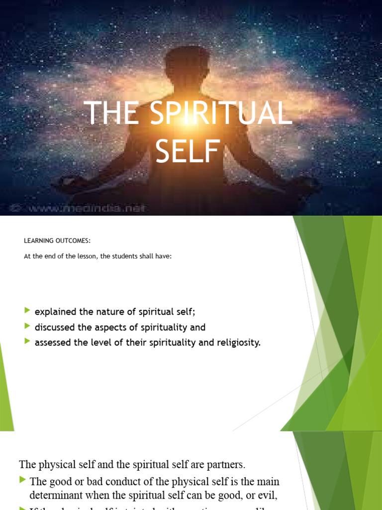 The Spiritual Self | PDF | Spirituality | Self Esteem