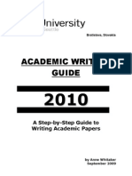 Academic Writing Guide