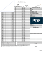 Wetar Drilling Report Form