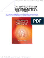 Test Bank For Clinical Application of Mechanical Ventilation, 4th Edition, Chang, ISBN-10: 1111539588, ISBN-13: 9781111539580