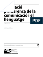 Avaluacio I Diagnostic - Modul3 - Avaluacio Primerenca de La Comunicacio I El Llenguatge