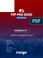 Rodada 01 MP-MG Com Capa para Material Demonstrativo