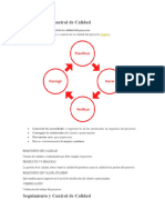 Seguimiento y Control de Calidad