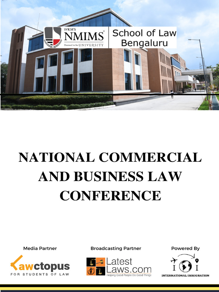 National Conference on Business Law 2024 | PDF | Governance | Competition