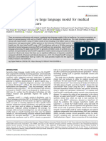 A Study of Generative Large Language Model For Medical Research and Healthcare