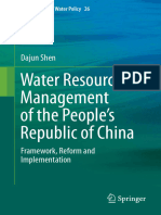 Water Resources Management of The People's Republic of China