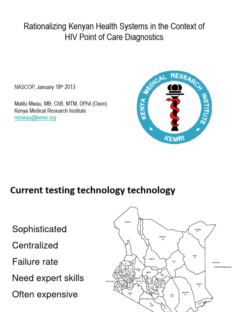 HIV Point of Care Diagnostics | PDF
