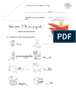 Port - Ficha de Trabalho - Principezinho