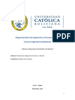 Informe Diagnostico Bioclimatico Bolivia - Planifiacion Integral Del Territorio