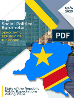 The GeoPoll Socio-Political Barometer Survey DRC - Q3/4 2023 Report