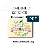 HW 1 Combined Science