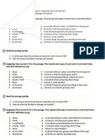 Gist Reading and Vocab