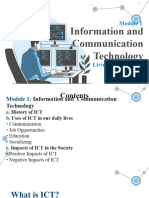 Module 1. Living in The IT Era ICT 1E