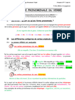 La Forme Pronominale Lecon Completee