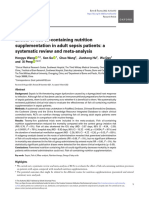 5.effects of Fish Oil-Containing Nutrition Supplementation in Adult Sepsis Patients A Systematic Review and Meta-Analysis