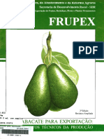 Frupex Abacate para Exportacao Aspectos Tecnicos Da Producao 2 Ed 1995