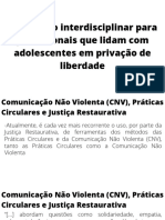 Comunicação Não Violenta (CNV), Práticas Circulares e Justiça Restaurativa