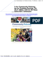 Full download Test Bank for Community Policing Partnerships for Problem Solving 7th Edition Linda s Miller Karen m Hess Christine m h Orthmann pdf full chapter