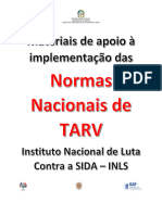 INLS - Pacote Abrangente de Auxiliares de Trabalho - Normas Dos Serviços de VIH - Angola - 18 Ago 2020 - v3