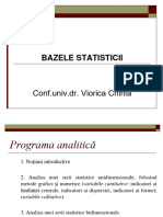 Cursuri Bazele Statisticii