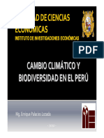 Cambio Clim Á Tico Y Biodiversidad en El Per Ú