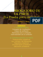 Prueba CPC - Interrogatorio de La Parte (Presentación) - Ruiz