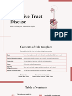 Digestive Tract Disease by Slidesgo