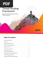 Splunk Peak Threat Hunting Framework