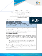 Guía de Actividades y Rúbrica de Evaluación - Tarea 1 - Introducción A La Tarea