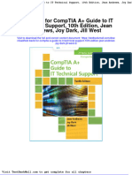 Full Download Test Bank For Comptia A Guide To It Technical Support 10th Edition Jean Andrews Joy Dark Jill West 2 PDF Full Chapter