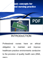 Ethics Basic Concepts For Professional Nursing Practi