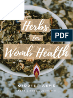 Herbs For Womb Health 2