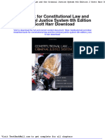 Full Download Test Bank For Constitutional Law and The Criminal Justice System 6th Edition J Scott Harr Download PDF Full Chapter
