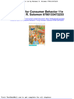 Full Download Test Bank For Consumer Behavior 11e by Michael R Solomon 9780133472233 PDF Full Chapter